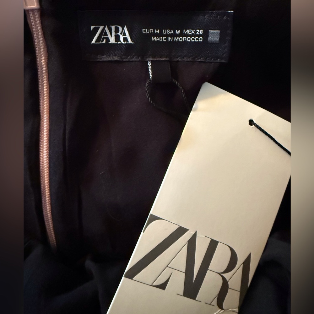 “ZARA” Ruched Balloon Mini Dress - Picture 15 of 15